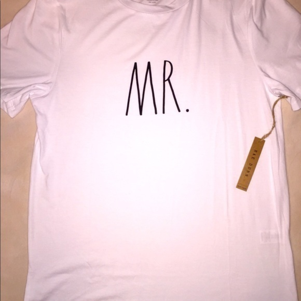 NWT Rae Dunn‎ MR Shirt